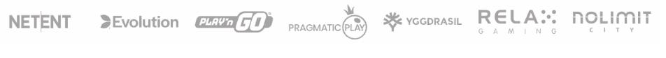 Logos de studios présents dans le catalogue de Millionz Casino
