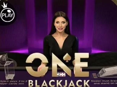 ONE Blackjack de Pragmatic Play Live